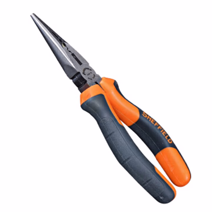 SHEFFIELD/钢盾 双色柄多用尖嘴钳6