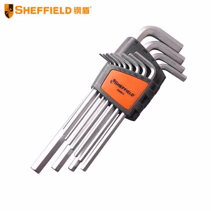 SHEFFIELD/钢盾 12件套英制加长内六角扳手 S050014