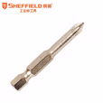 SHEFFIELD/钢盾 5件套6.3mm系列50mm长十字旋具头PH0 S053110