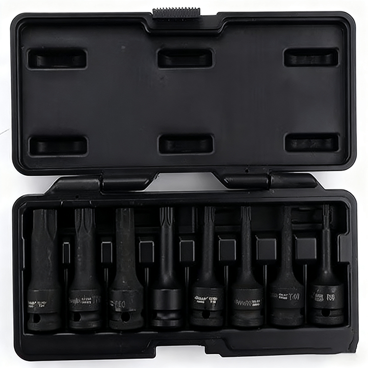 CHANGLU/长鹿 8PCS气动连体旋具套筒组套(六花) 507108