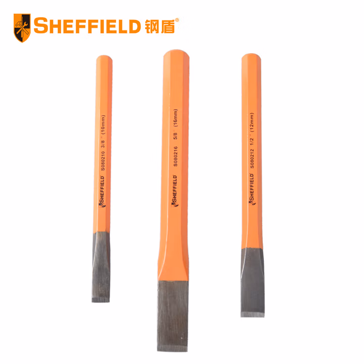 SHEFFIELD/钢盾 3件套石工凿 S080001