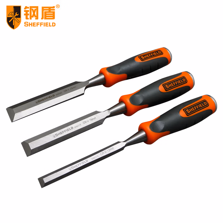 SHEFFIELD/钢盾 3件套木工凿 S080301