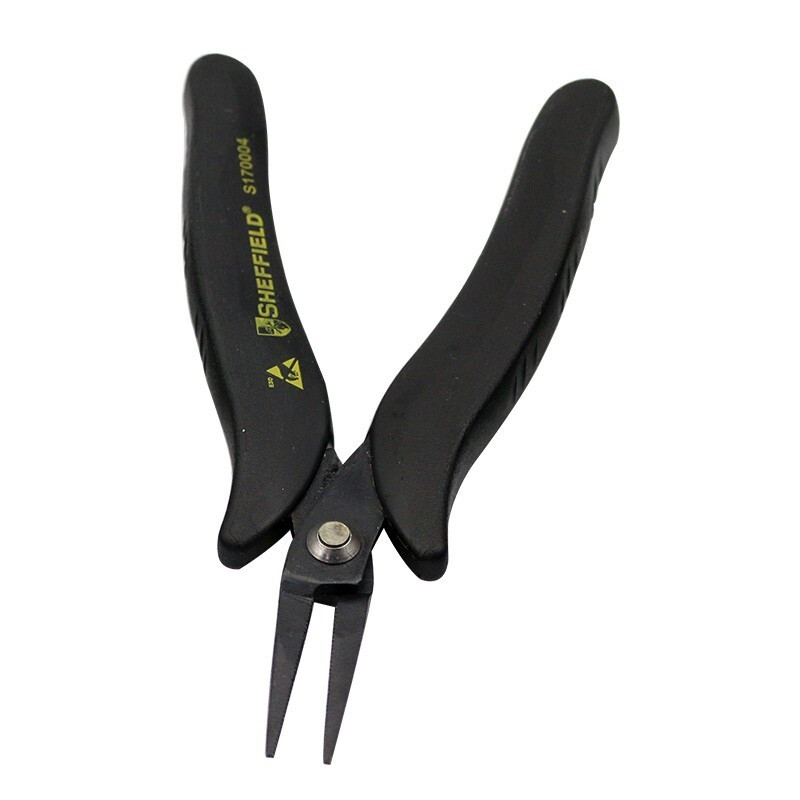 SHEFFIELD/钢盾 双重防静电手柄尖嘴钳5