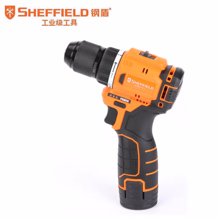 SHEFFIELD/钢盾 12V双速无刷锂电钻 S700101