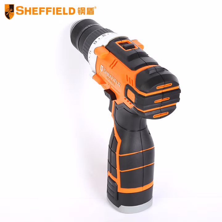 SHEFFIELD/钢盾 16V双速无刷锂电钻 S700102