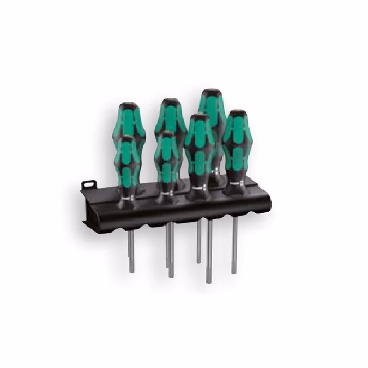 WERA/维拉 367/7 带固持功能， 螺丝刀组套 05223161001