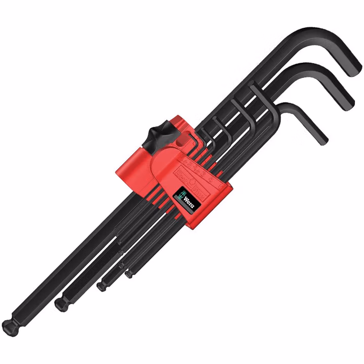 WERA/维拉 950 PKL/9 BM N 加长型内六角组套 05022086001