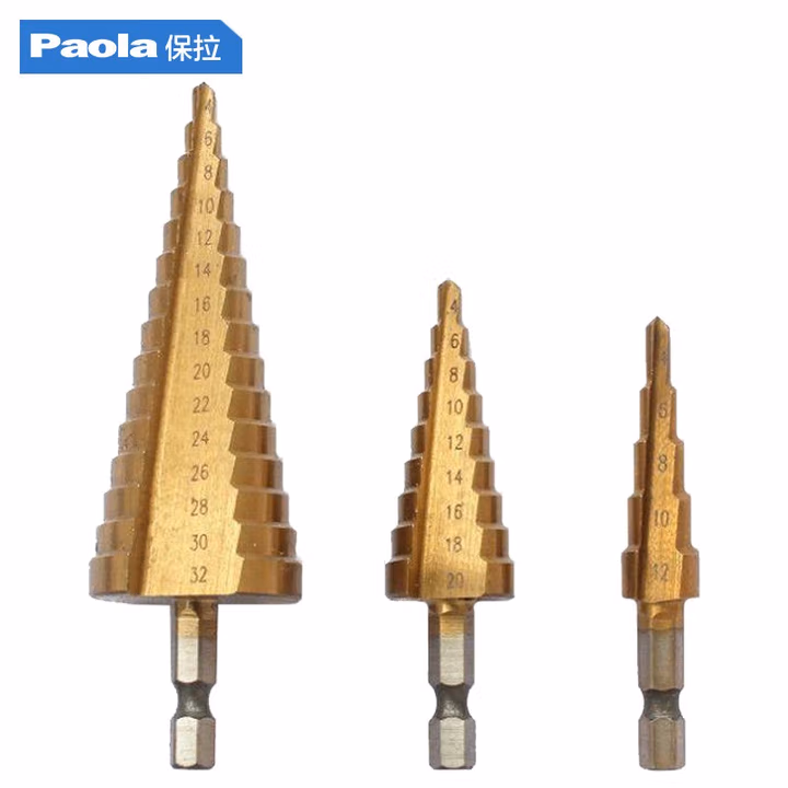 Paola/保拉 扩孔宝塔钻头套装 8901