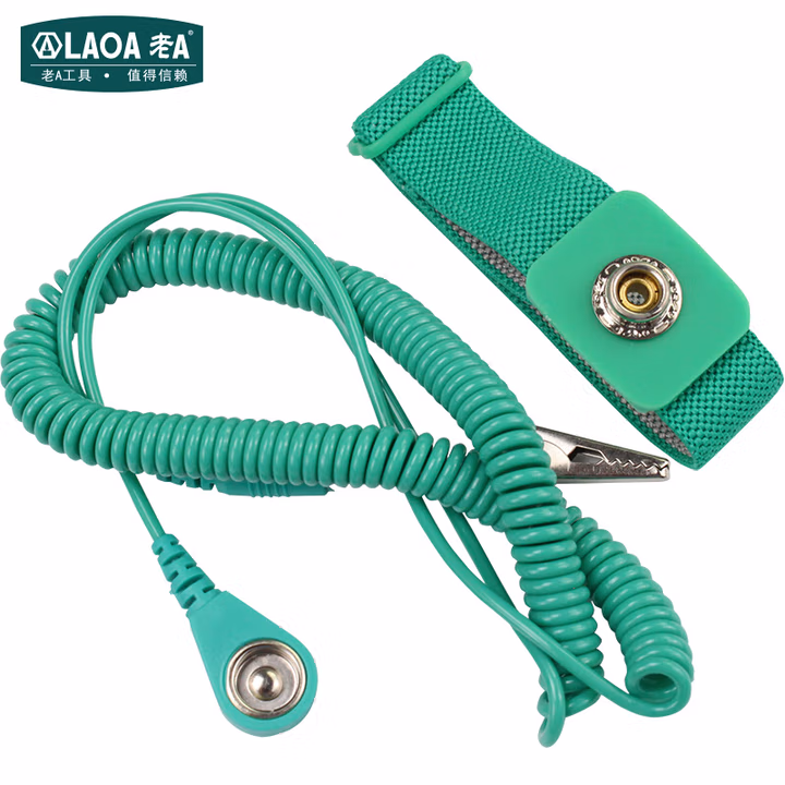 LAOA/老A 双回路防静电手腕带3.0米 LA818218