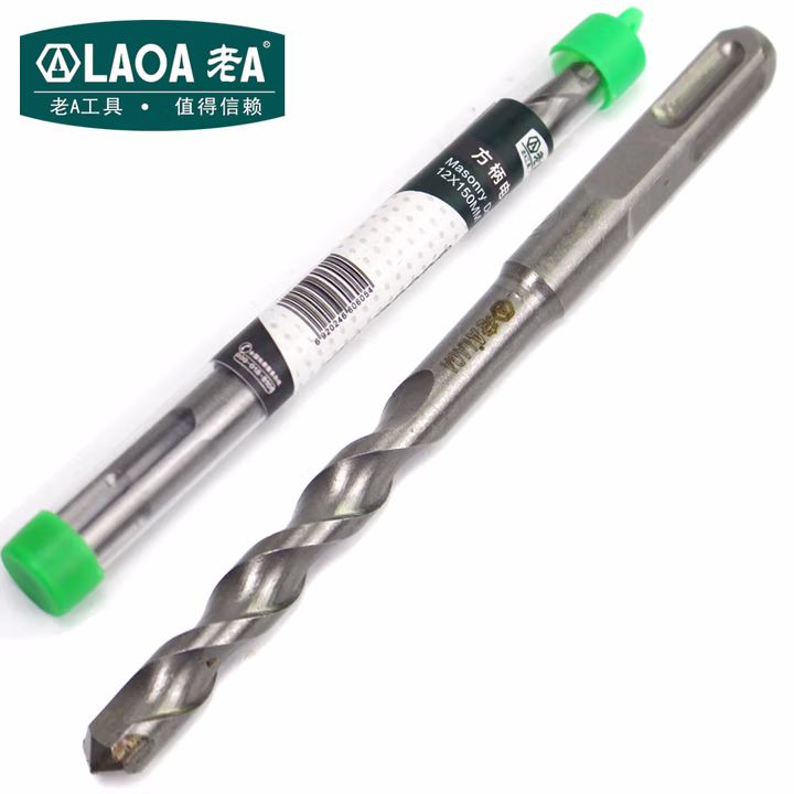 LAOA/老A 绿盖方柄电锤钻头Φ12.0*150mm LA161215-S