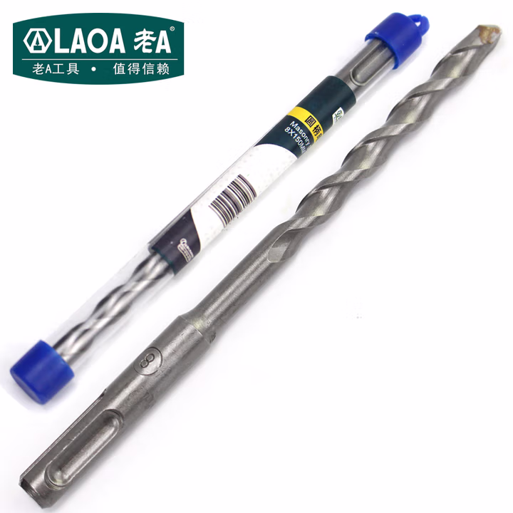 LAOA/老A 蓝盖圆柄电锤钻头Φ8.0*160mm LA160815-R