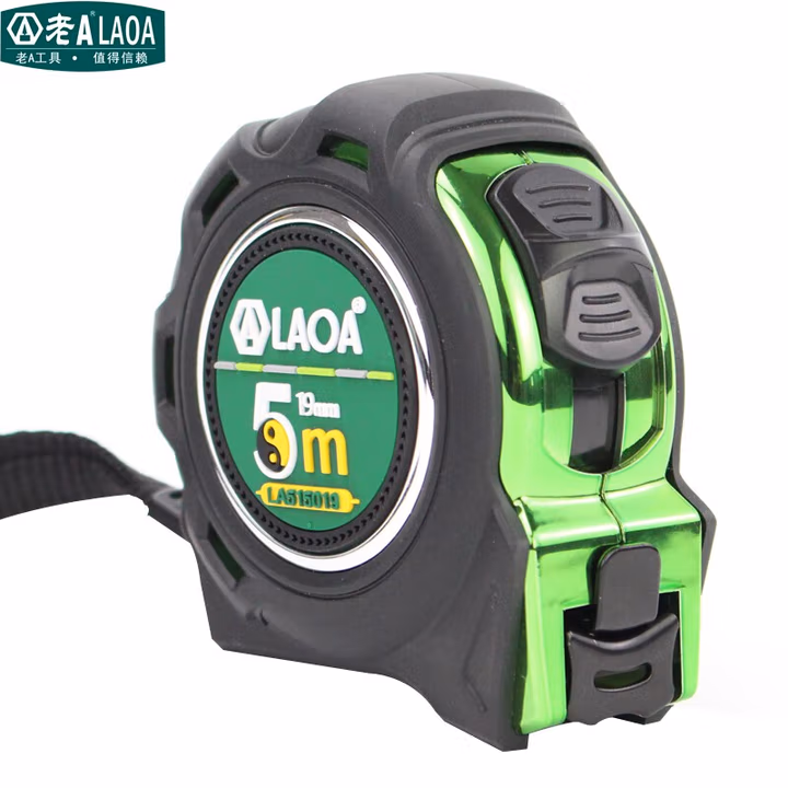 LAOA/老A 防摔双面刻度鲁班尺 5M19MM LA515019