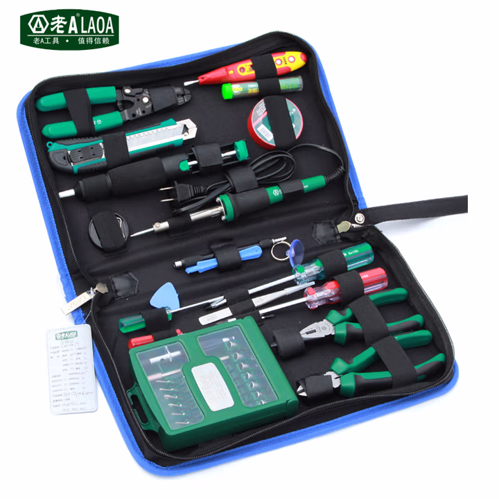 LAOA/老A 52件套电讯组套32合1螺丝批套装 LA101352