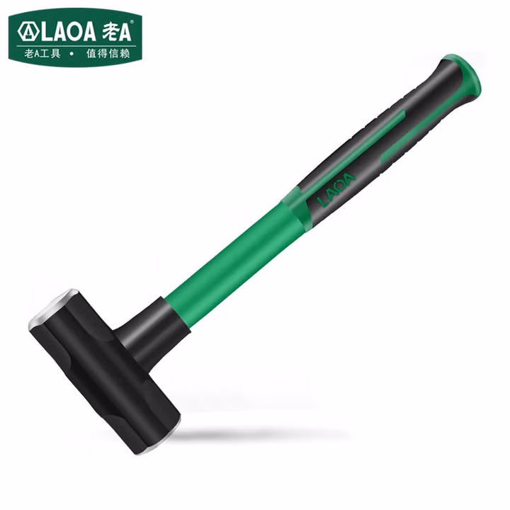 LAOA/老A 绿黑双色柄八角锤4LB LA712504