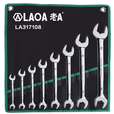 LAOA/老A CR-V镜面止滑开口扳手组套8PC LA317108