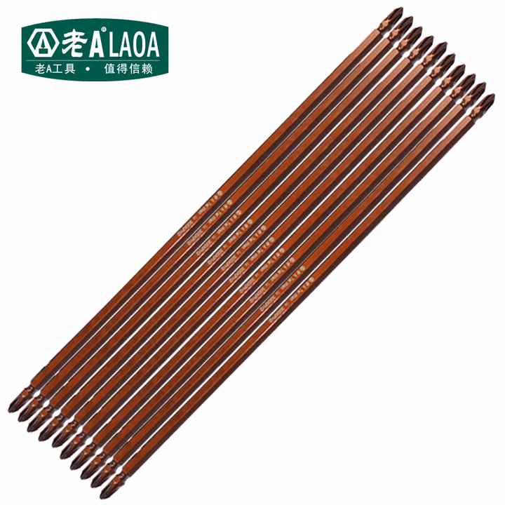 LAOA/老A 1/4＂系列超长双头风批嘴300MM LA611230