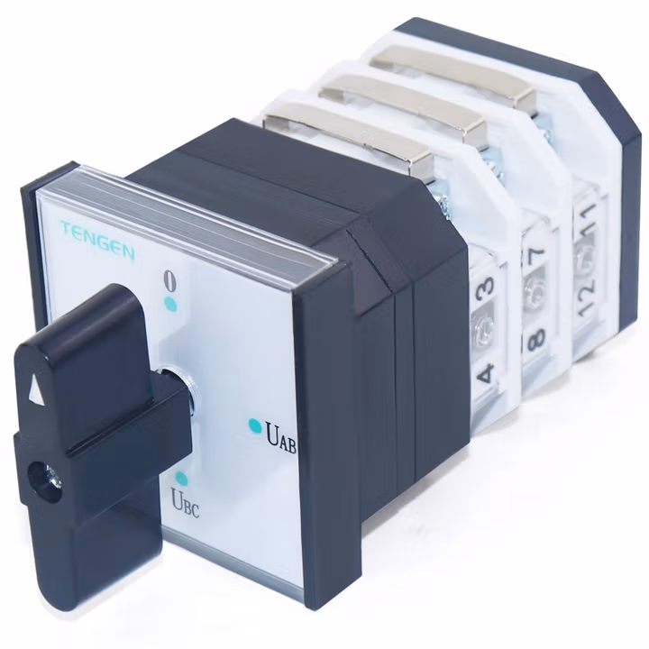 TENGEN/天正 转换开关 LW12-16 D0724/3 1用2备 手动 2用1备