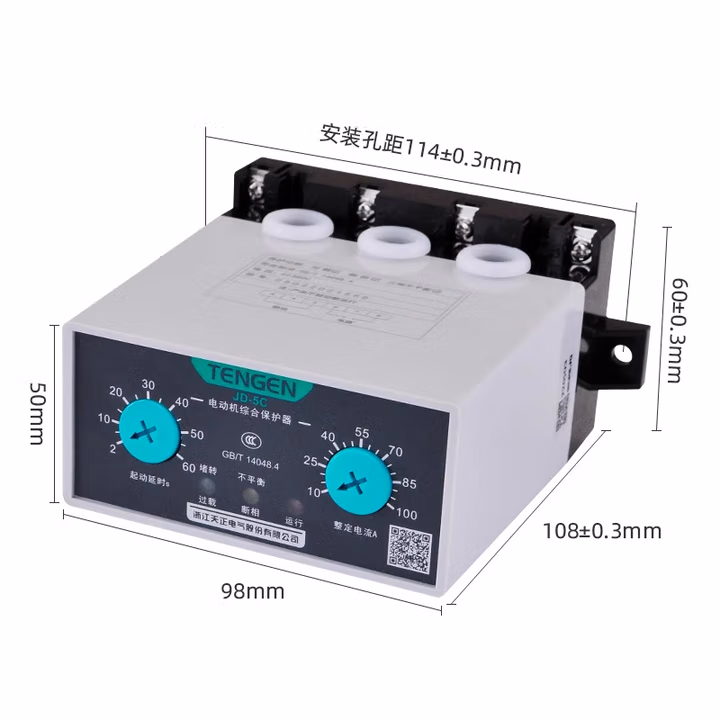 TENGEN/天正 电动机调速器、保护器 JD-5C 10-100A 220V(祥云3.0)