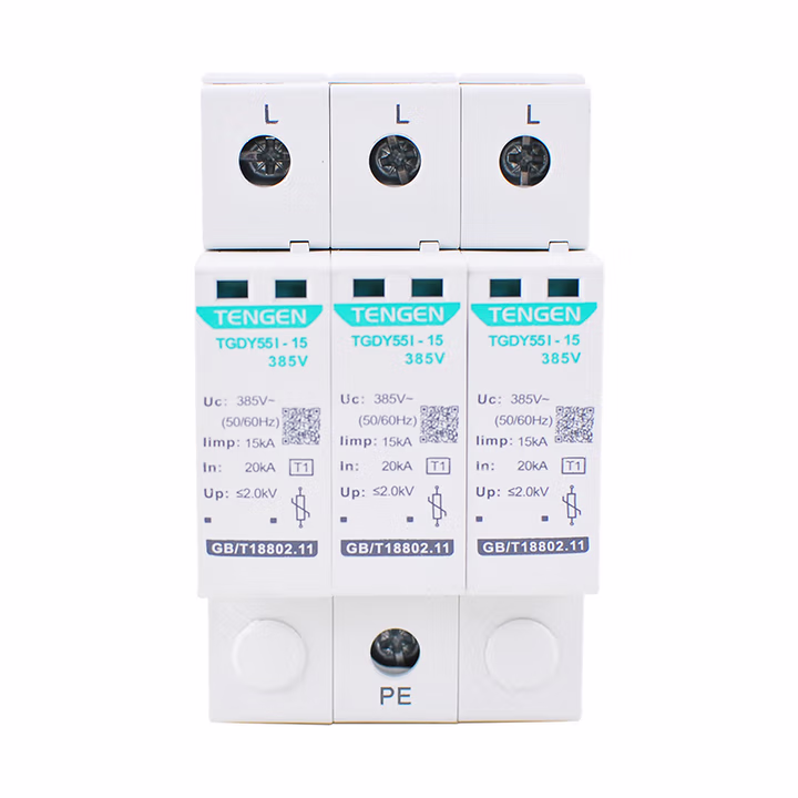 TENGEN/天正 电涌保护器 TGDY55I-25 385V 2P(祥云3.0)