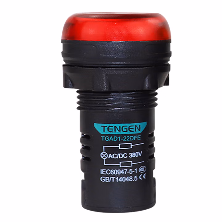TENGEN/天正 信号灯 TGAD1-22DFE AC/DC220V红(祥云3.0)