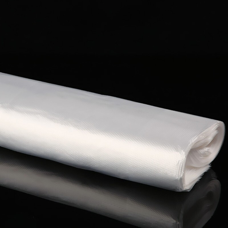 海斯迪克 HKY-207 加厚白色塑料袋 透明打包垃圾袋 20*32cm 200只(小号)