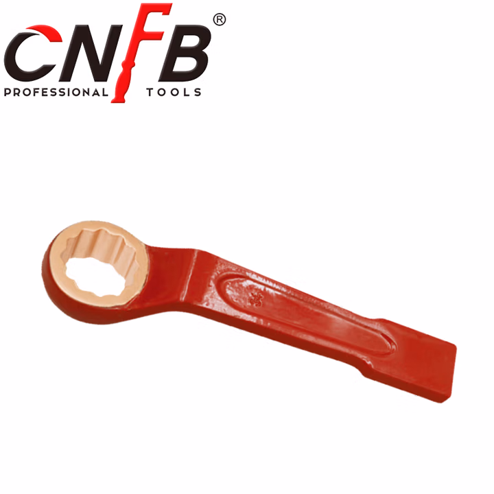 天津桥防/CNFB 防爆高颈敲击梅花扳手 BET8162B-50