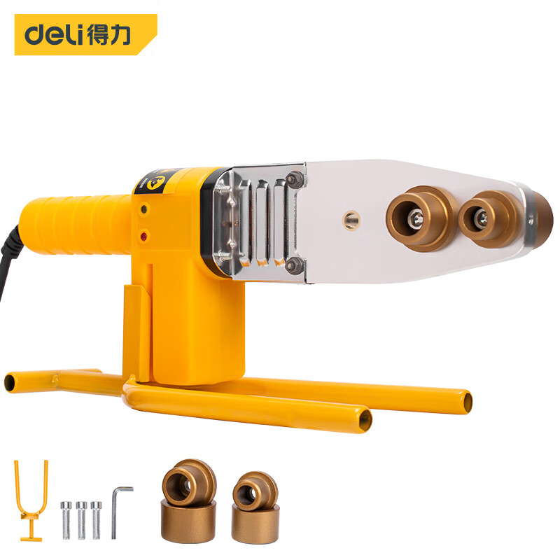 deli得力DL82032热熔器800W_32型机械控温(黄)(台)