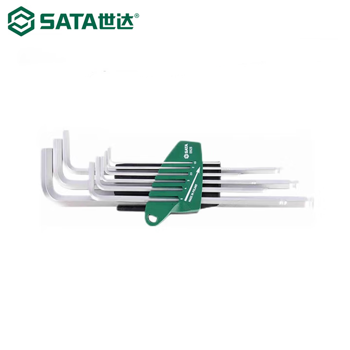 SATA/世达9件G系列特长球头内六角扳手组套09128