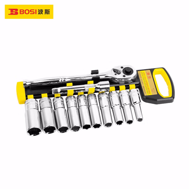 BOSI/波斯 12件12.5mm塑夹套筒组套 BS367812