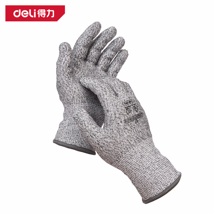 DELI/得力 deli得力DL521042防切割手套L码(灰)(副) DL521042