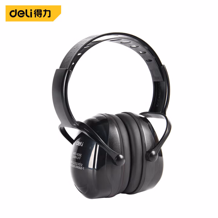 DELI/得力 deli得力DL523011防噪音耳罩31dB(黑)(盒) DL523011