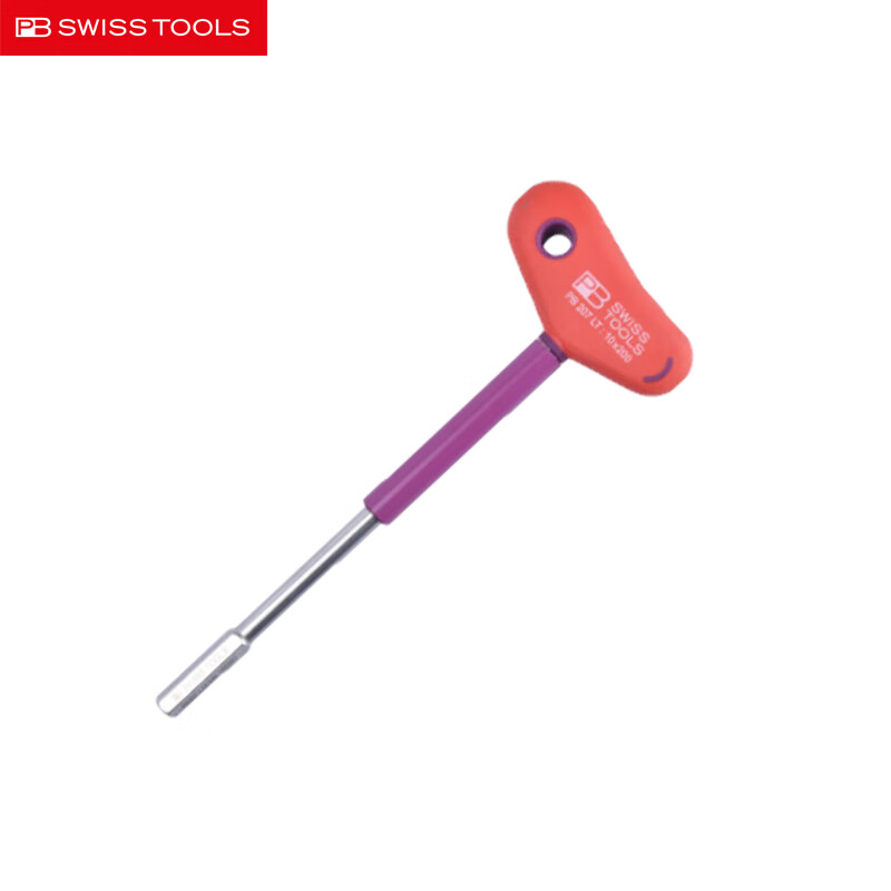 PB SWISS TOOLS/ 瑞铂 T形内六角(带套管)10.0×200 PB 207.LT 10-200