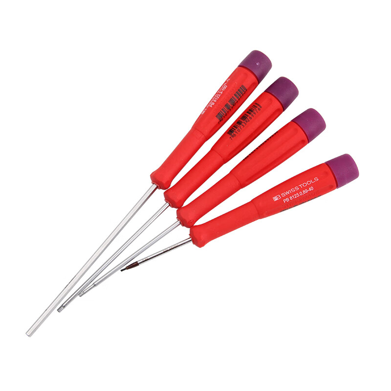 PB SWISS TOOLS/ 瑞铂 ESD双组份精密六角螺丝刀2.5×90 PB 8123.2,5-90 ESD