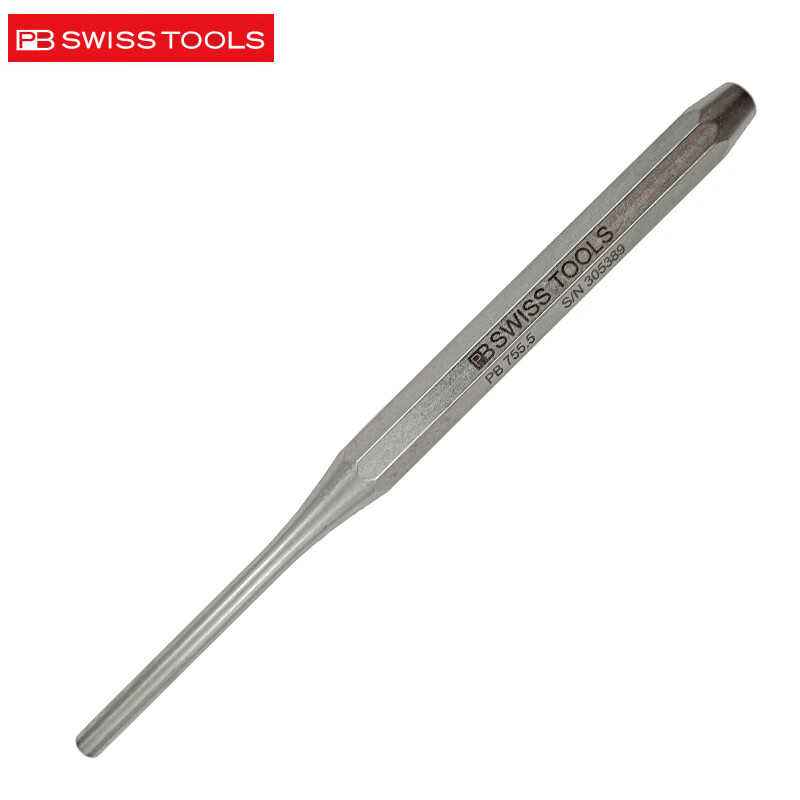 PB SWISS TOOLS/ 瑞铂 八棱柄销式冲头5.0 PB 755.5