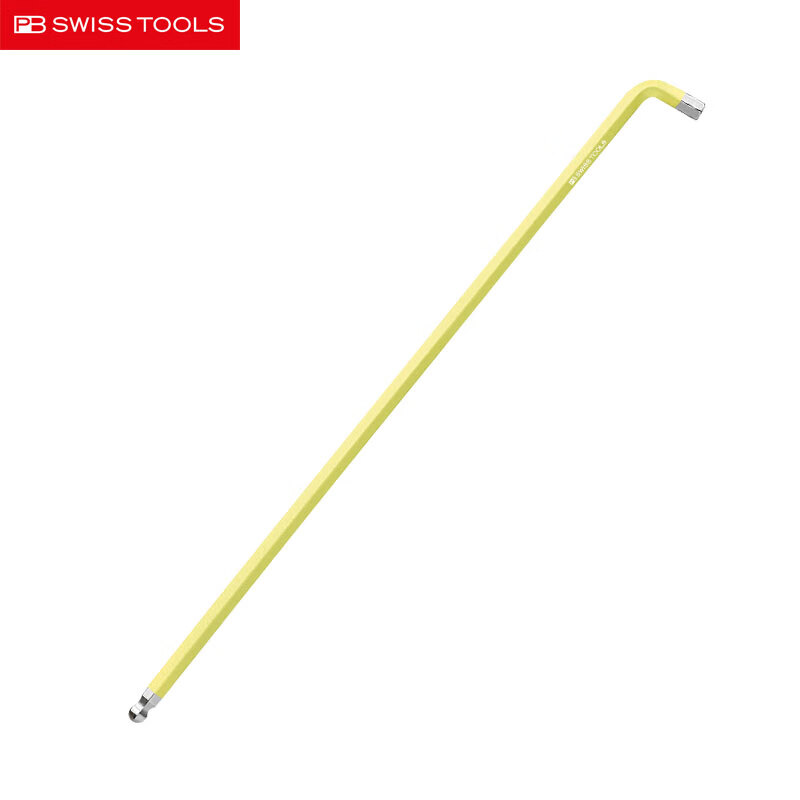 PB SWISS TOOLS/ 瑞铂 彩色加长球头内六角(角度)3.0 PB 2212.L 3 SY