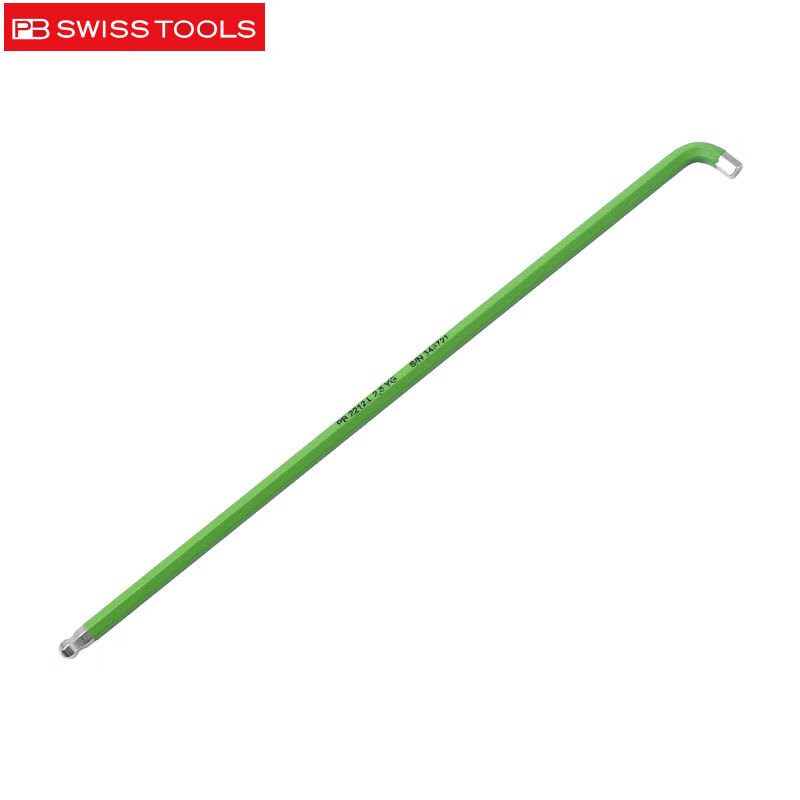 PB SWISS TOOLS/ 瑞铂 彩色加长球头内六角2.5 PB 212.L 2,5 YG