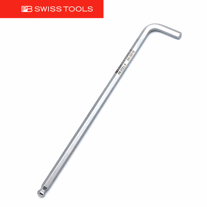 PB SWISS TOOLS/ 瑞铂 L型球头内六角6.0 PB 212.6
