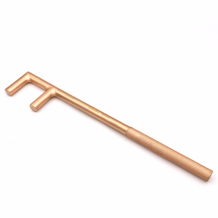 WEDO/维度 防爆圆头轧花F扳手 BE176-55