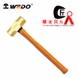WEDO/维度 黄铜木柄八角锤 BR2101B-1006
