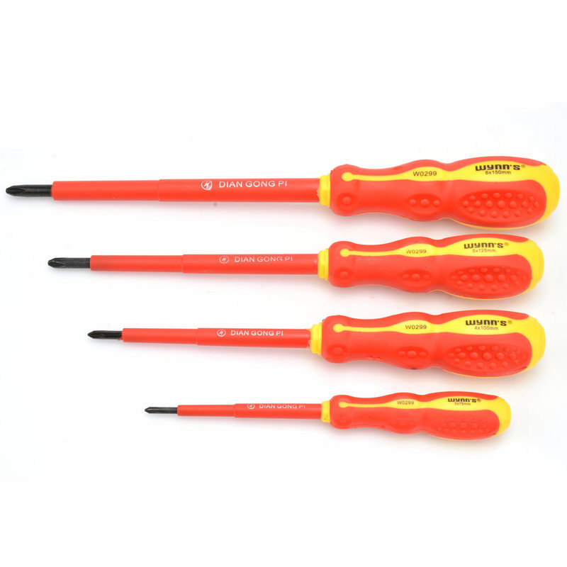 WYNNS/威力狮 成套电工螺丝批 8PC W0299A