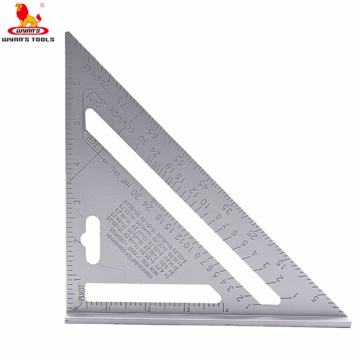 WYNNS/威力狮 铝合金三角尺 175MM W3072