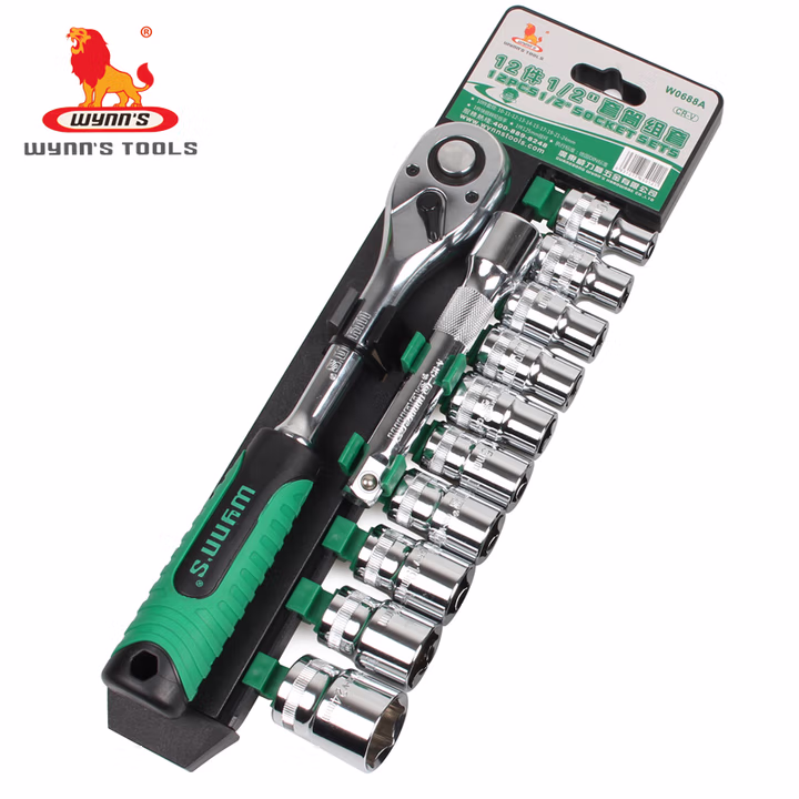 WYNNS/威力狮 1/2 套筒组套 12件 W0688A