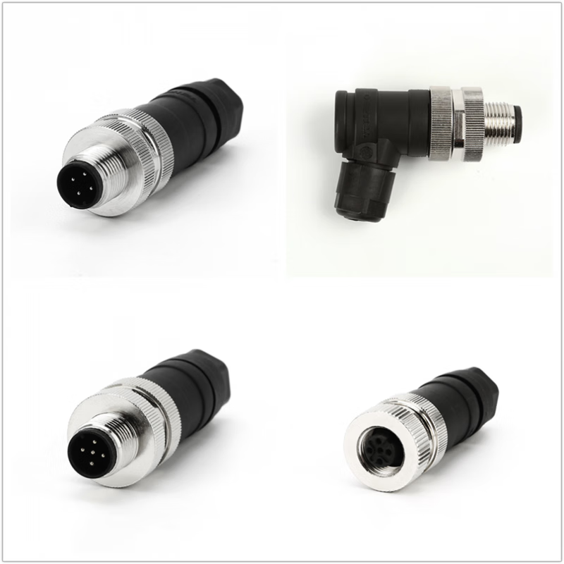 VELLEDQ/为乐电气 M12现场安装4针直 M12-M04T