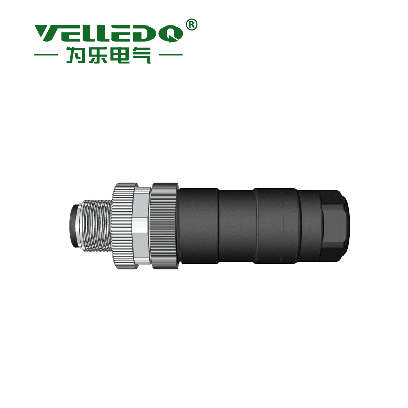 VELLEDQ/为乐电气 M12现场安装3针直 M12-M03T