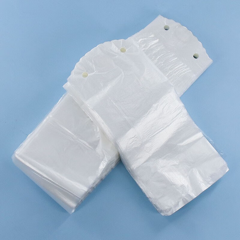 海斯迪克 HK-7013 加厚雨伞袋 自动伞袋机长柄伞袋 一次性雨伞套 雨伞袋长柄雨伞袋 2丝 2000条 短款35*14cm