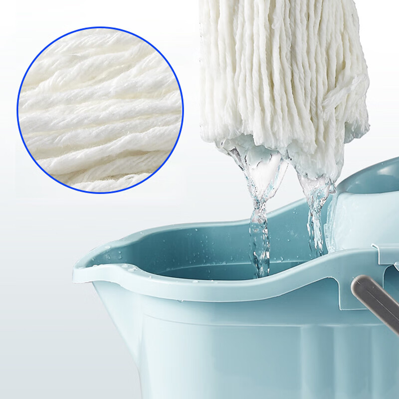 海斯迪克 HK-755 吸水拖把 配可伸缩杆清洁吸污地拖头 拖把头