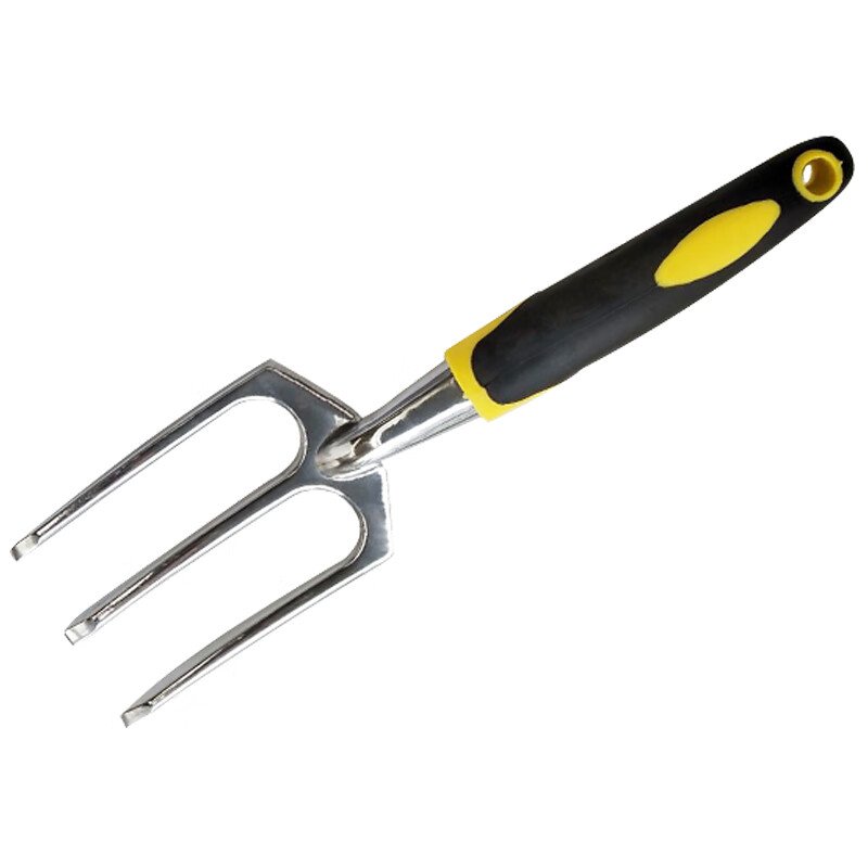 海斯迪克 HKW-142 园艺工具 铝合金清洁铲多功能工具 铝合金三齿耙