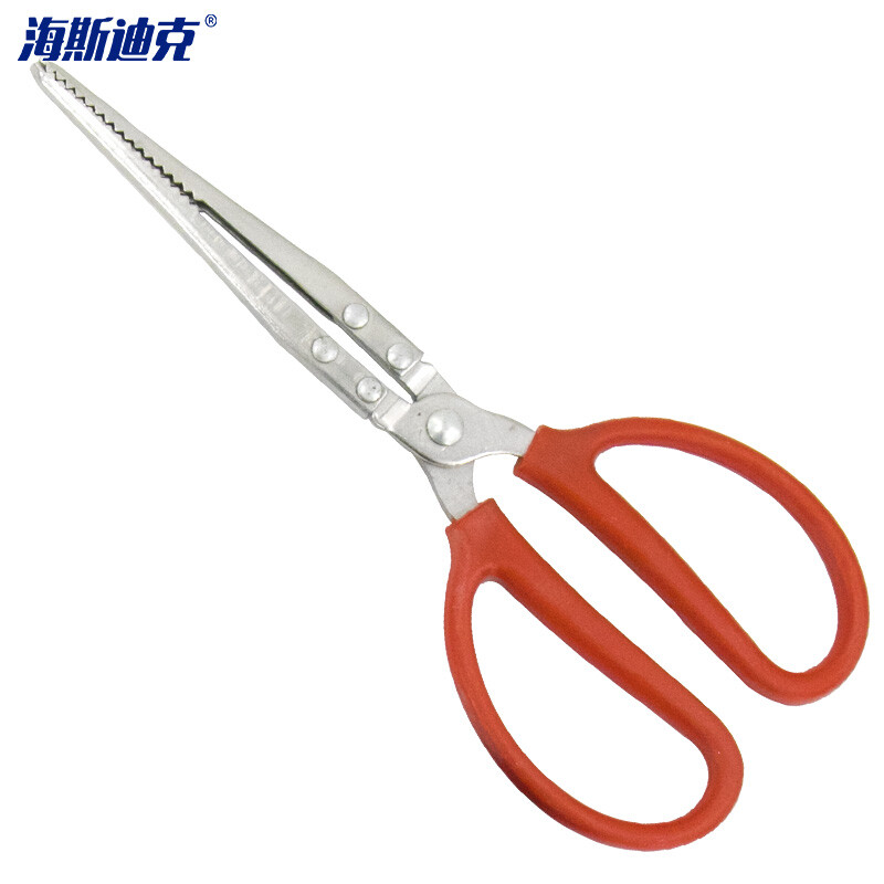 海斯迪克 HKW-192 垃圾钳垃圾夹 厂房垃圾钳子纸片夹 塑料柄把手控鱼器垃圾钳子拾物夹 27cm直口