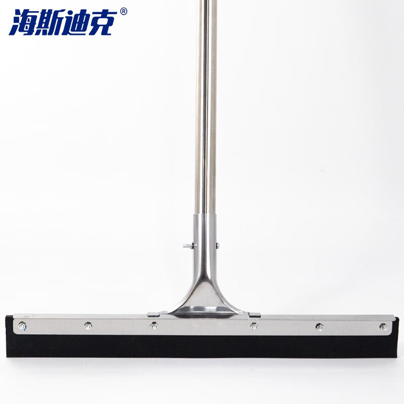 海斯迪克 HKY-67 地面刮水器 厨房浴室酒店商场清洁刮 瓷砖橡胶地刮（配不锈钢杆） 75cm
