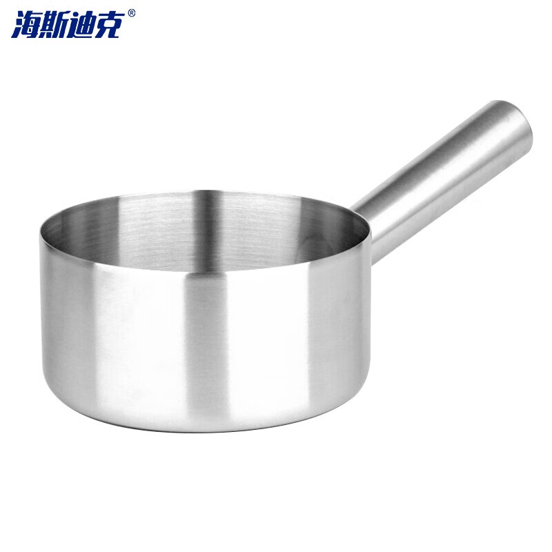 海斯迪克 HKY-89 不锈钢水勺水瓢 加厚长柄水勺储水工具 厚实耐摔水壳水舀储水瓢 无磁不锈钢 口径18cm